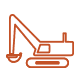 construction machinery dealer icon